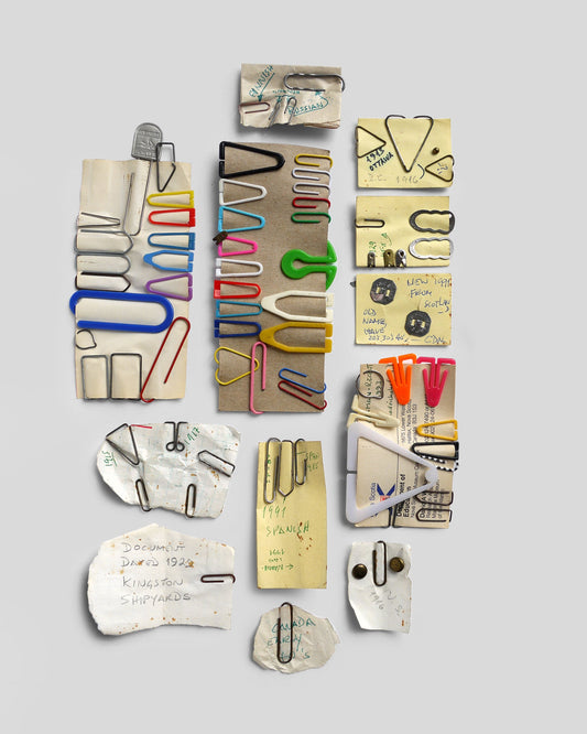 David Walker's Paper Clip Collection.