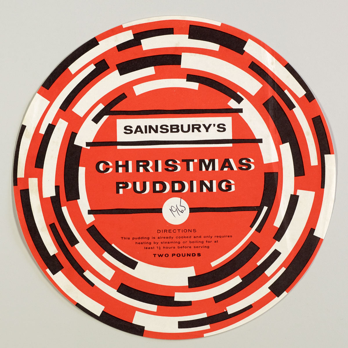 Christmas Dinner Sainsburys. 1970s. Present Correct