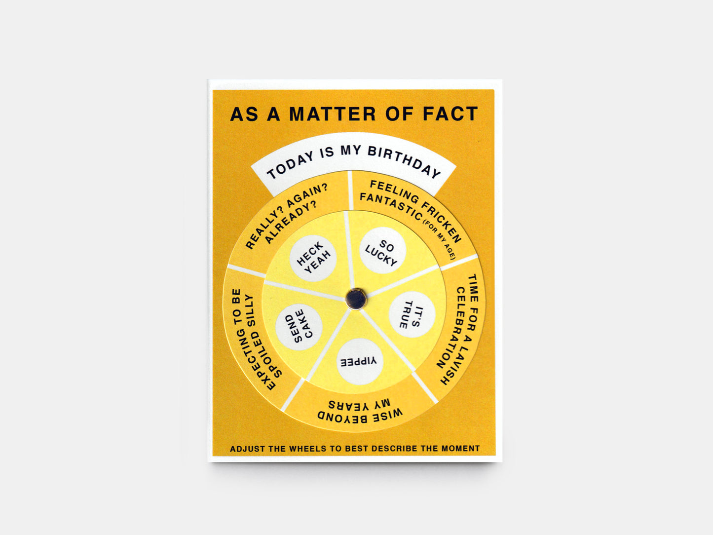 Birthday Spinner Card