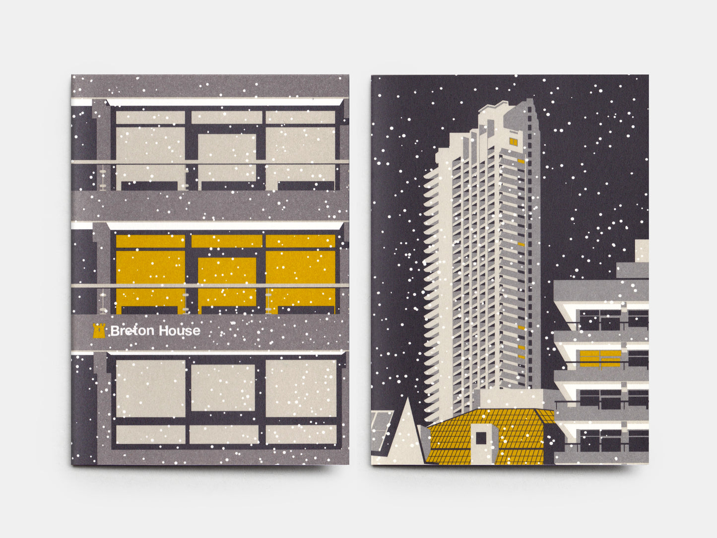 Barbican Snow Scenes