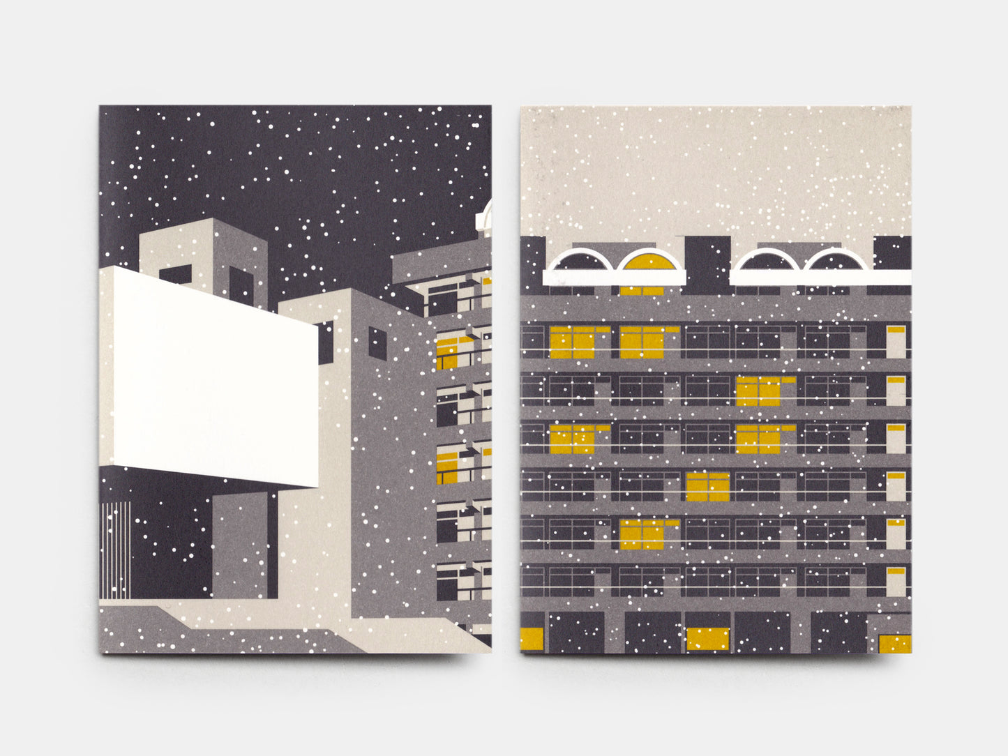 Barbican Snow Scenes