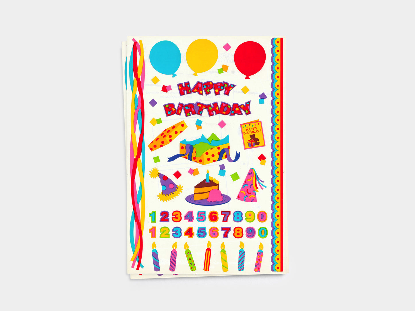 Birthday Sticker Sheet (2001)