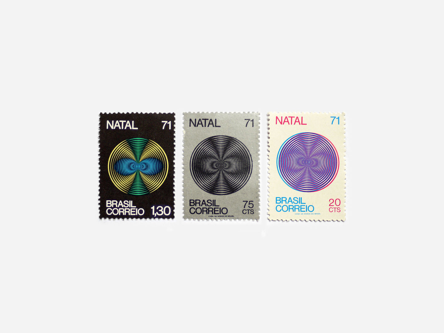 Brasil Christmas Stamps (1971)