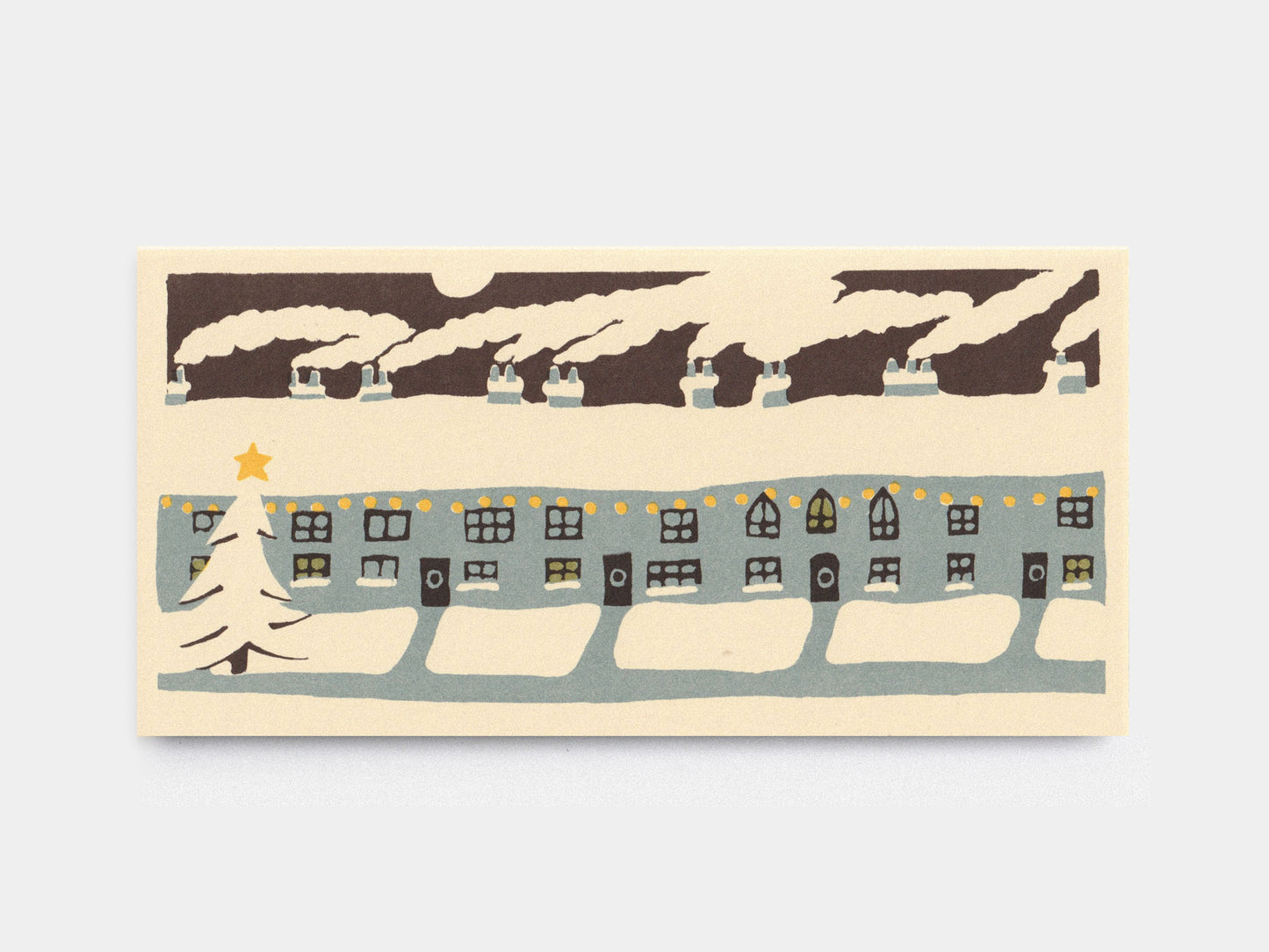 Christmas Chimneys Card