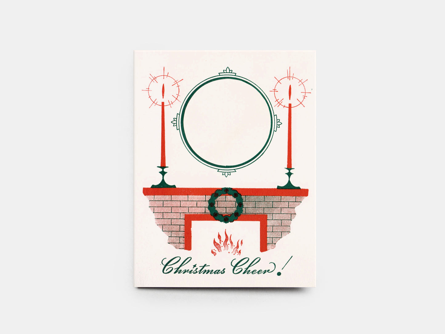 Fireplace Frame Card (1960s)