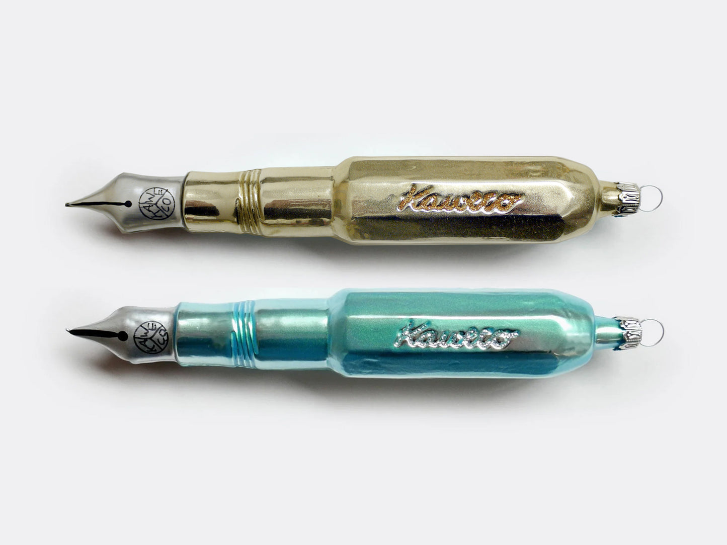 Glass Fountain Pen Ornament