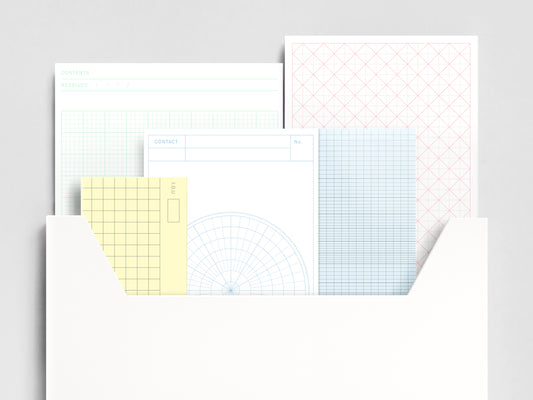 Mail Box Graph Envelope Set