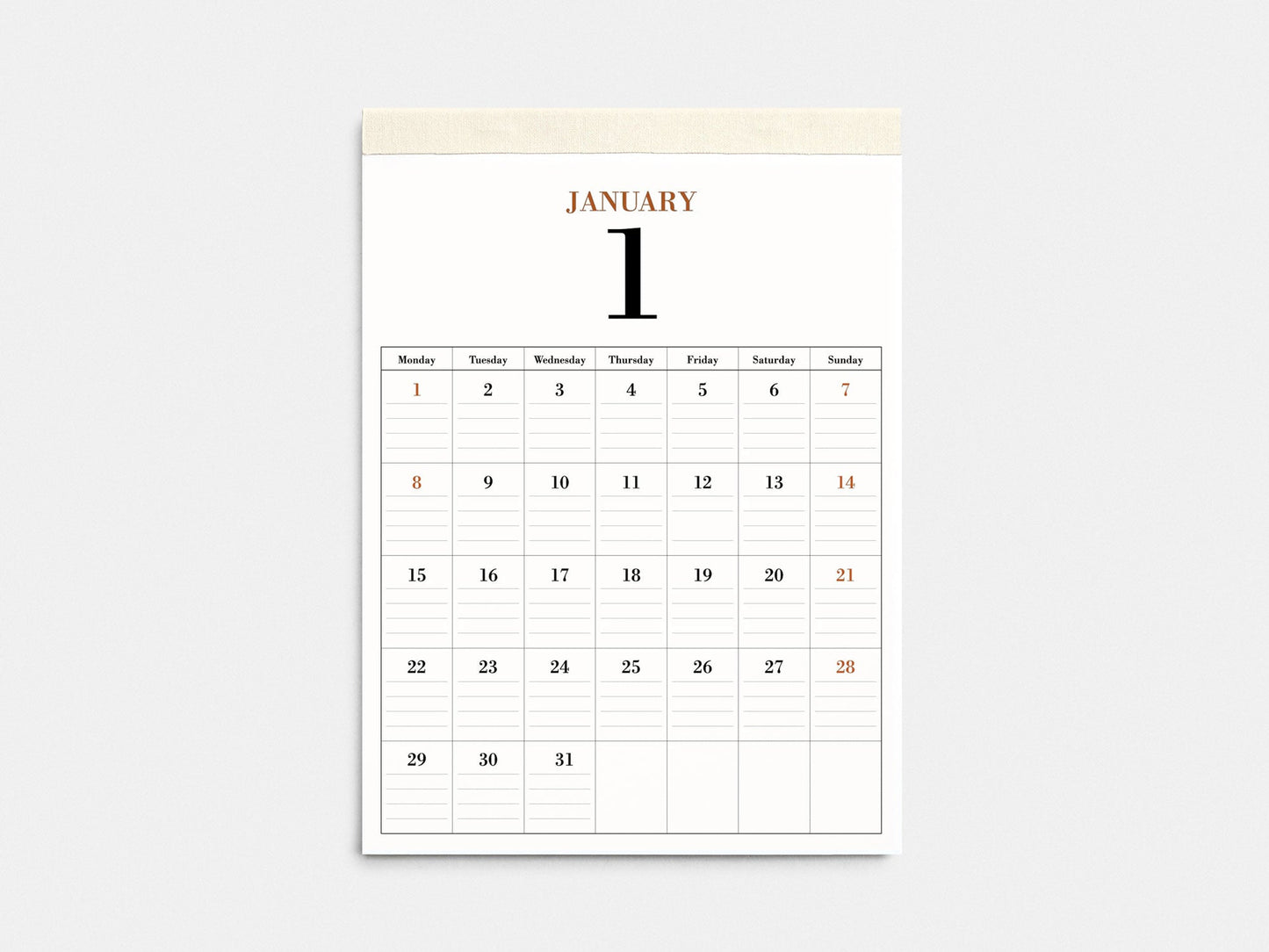 2024 Calendar