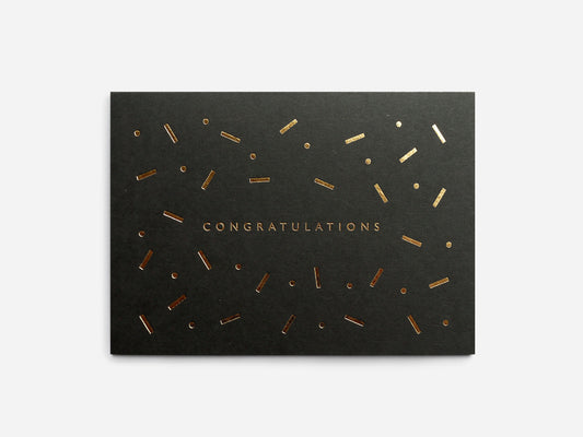 Sprinkles Congratulations Card