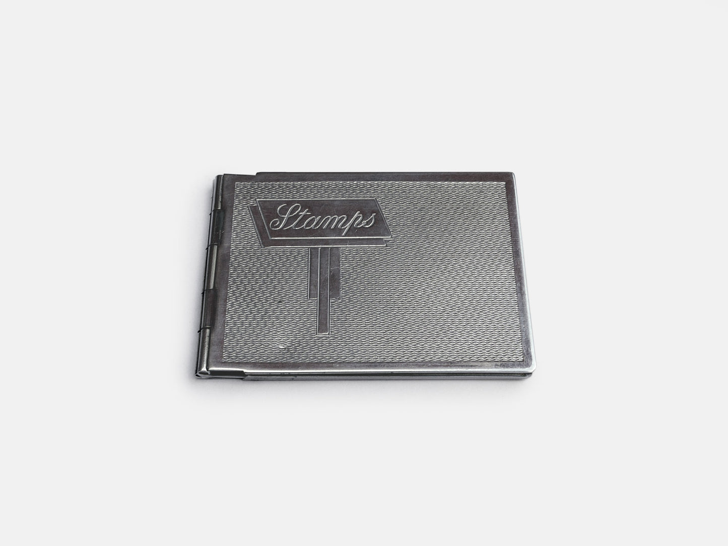 Chrome Stamp Book Case (1950s)