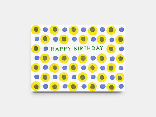 Circles Birthday Card