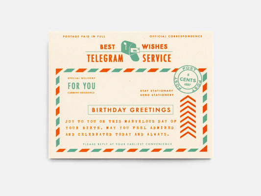 Birthday Telegram