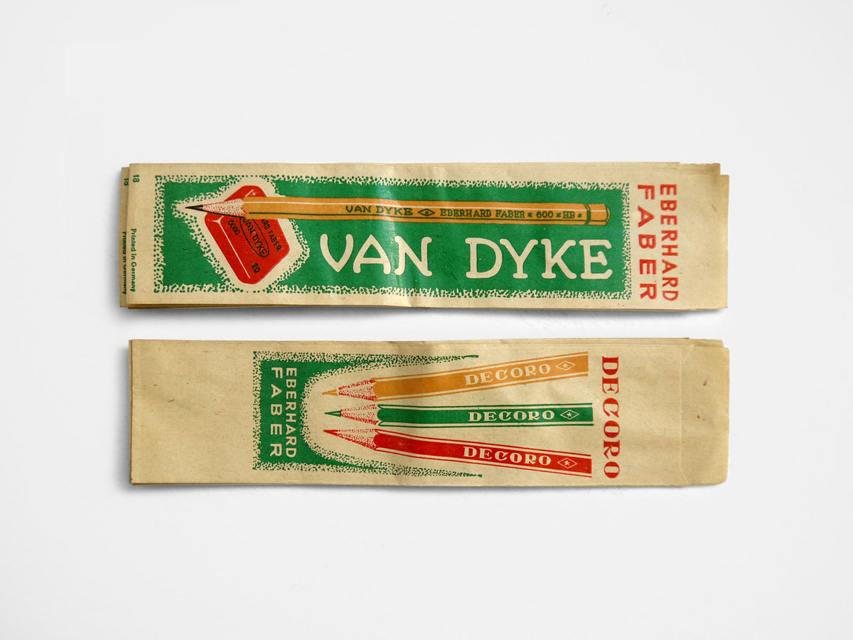 Van Dyke Pencil Paper Bag (1950s)