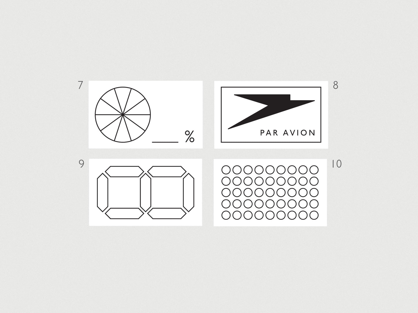 Analog Rubber Stamps