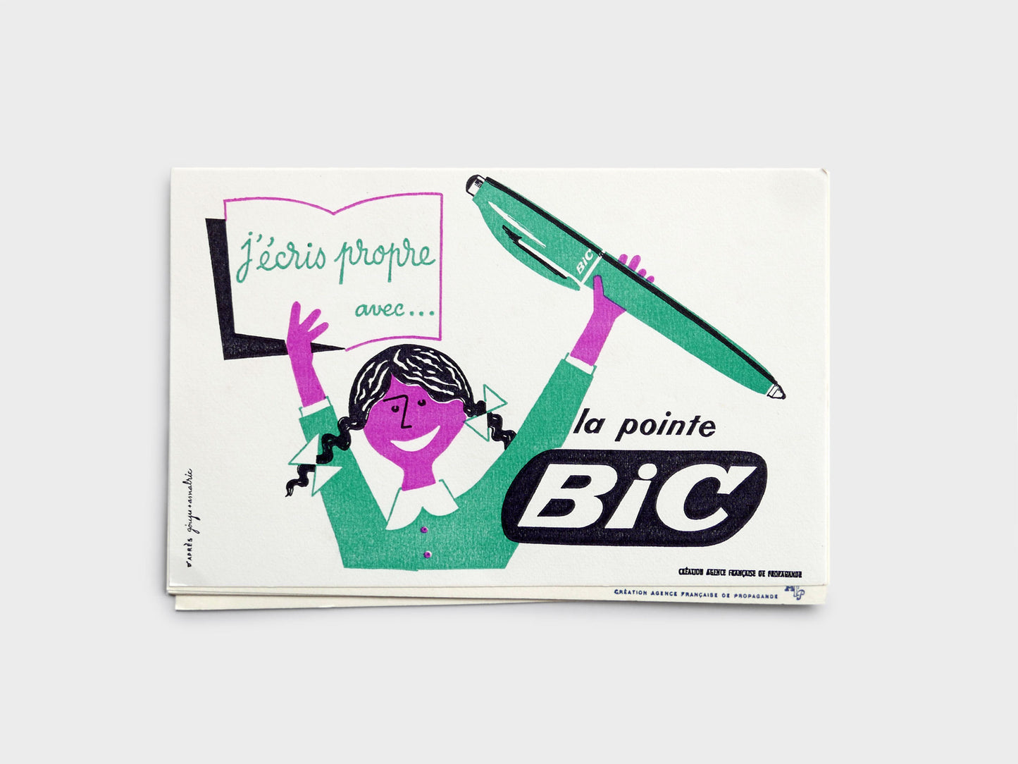 Kids Bic Blotter (1960s)