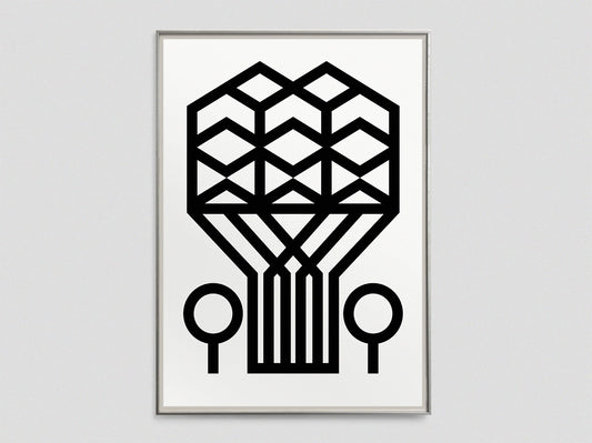 Brutal Icon Screen Print