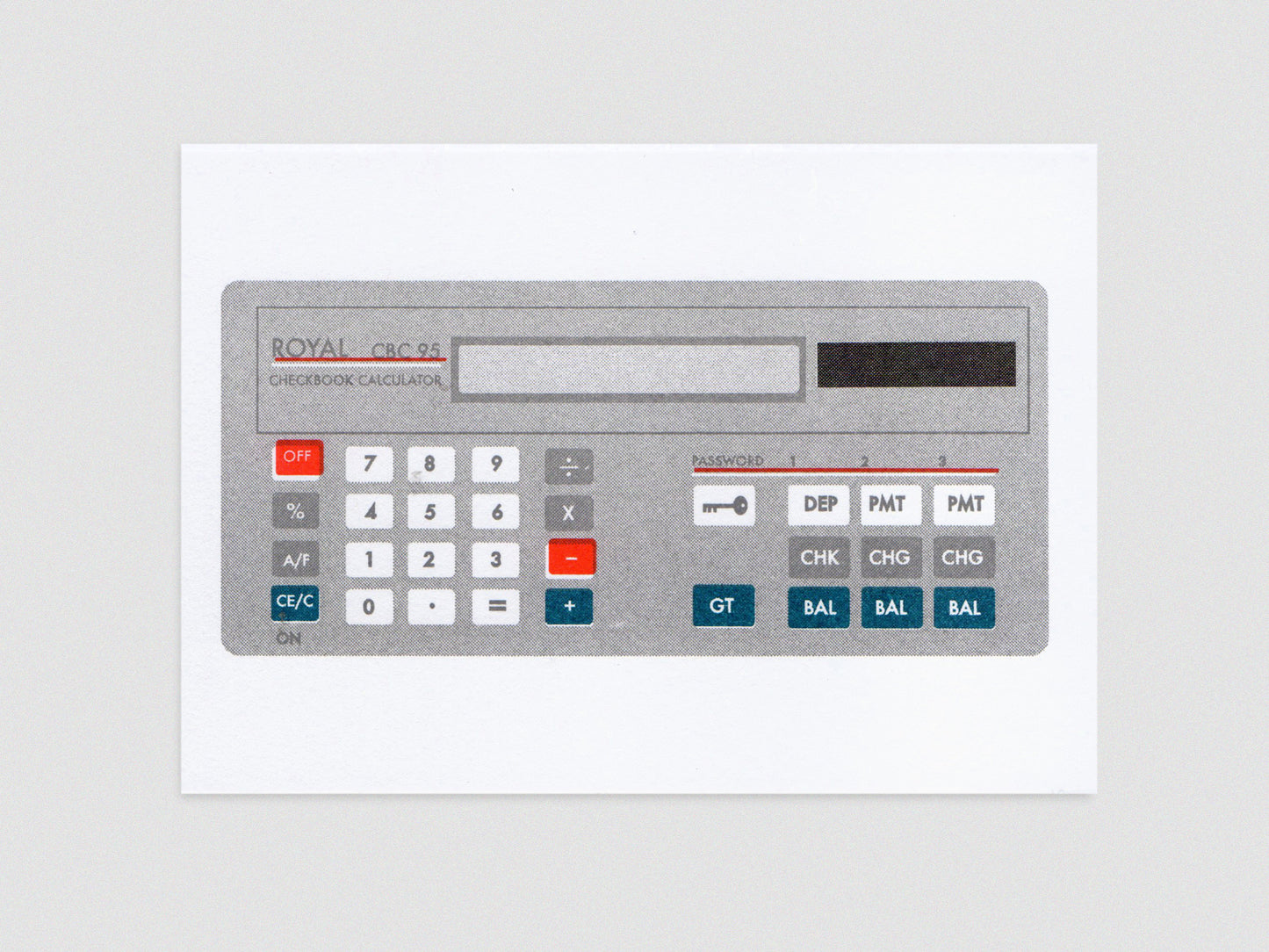 Calculator Cards