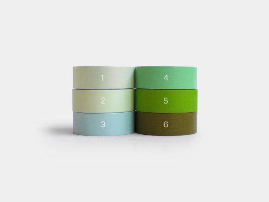 Masking Tape – Greens