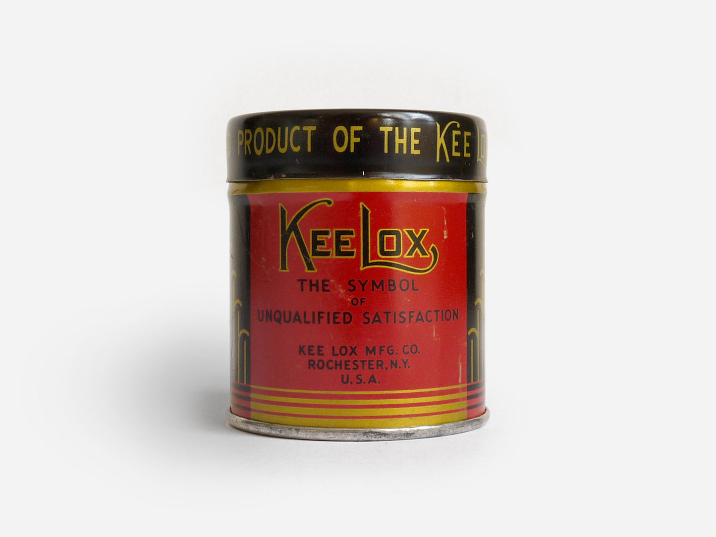 Keelox Ribbon Tin (1950s)