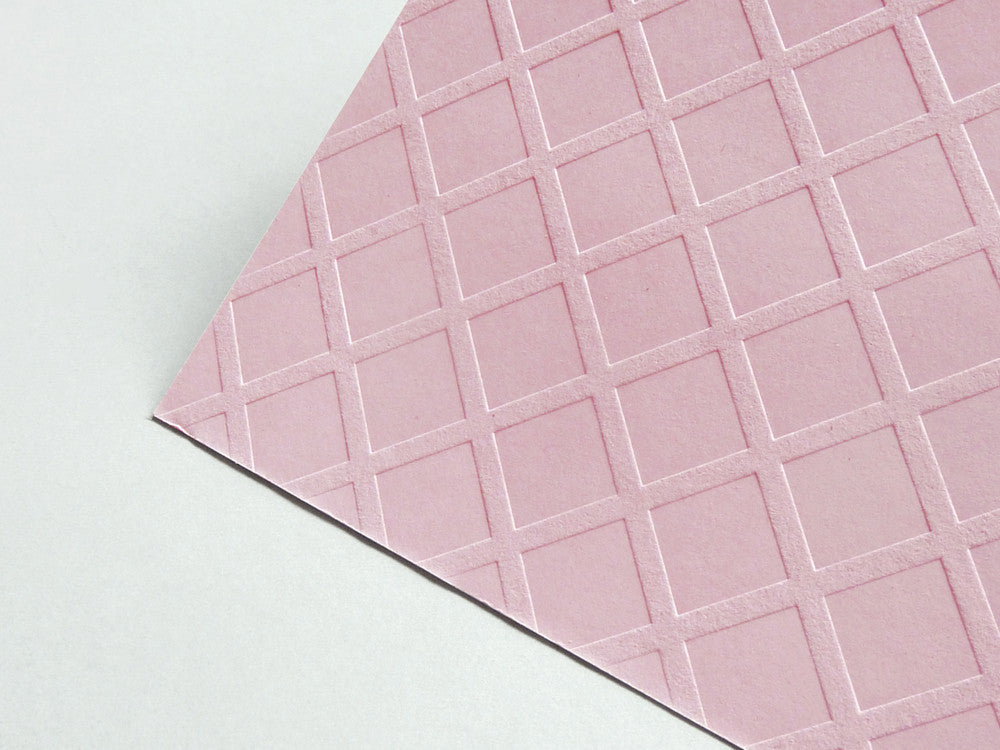 Pink Wafer Birthday Card