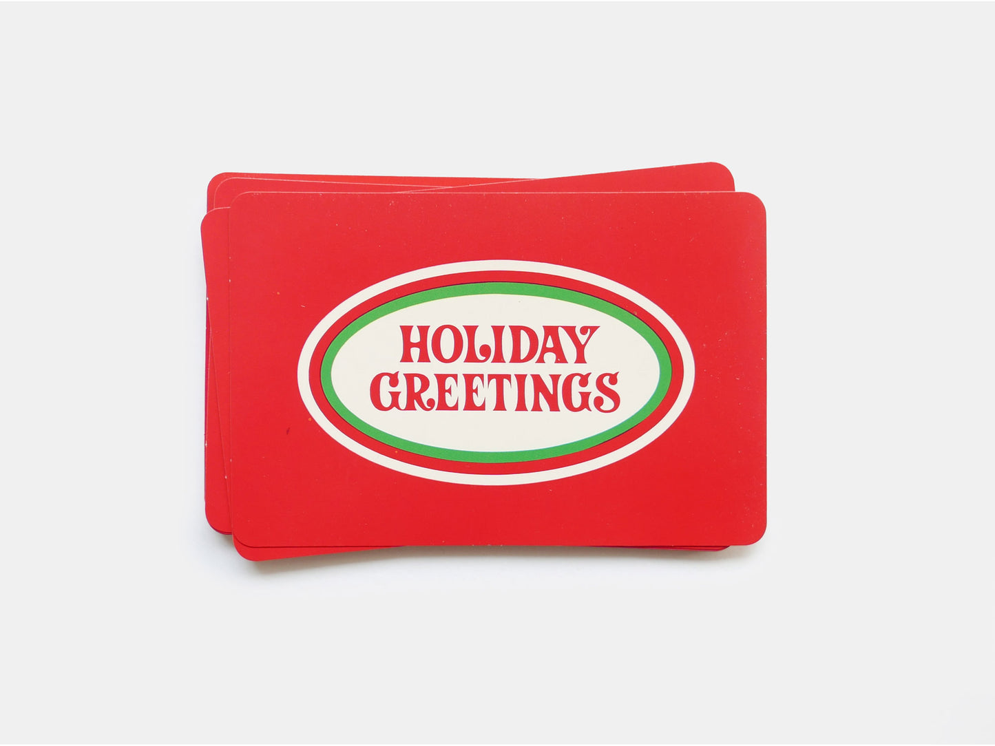 Holiday Greetings Postcard (1990s)