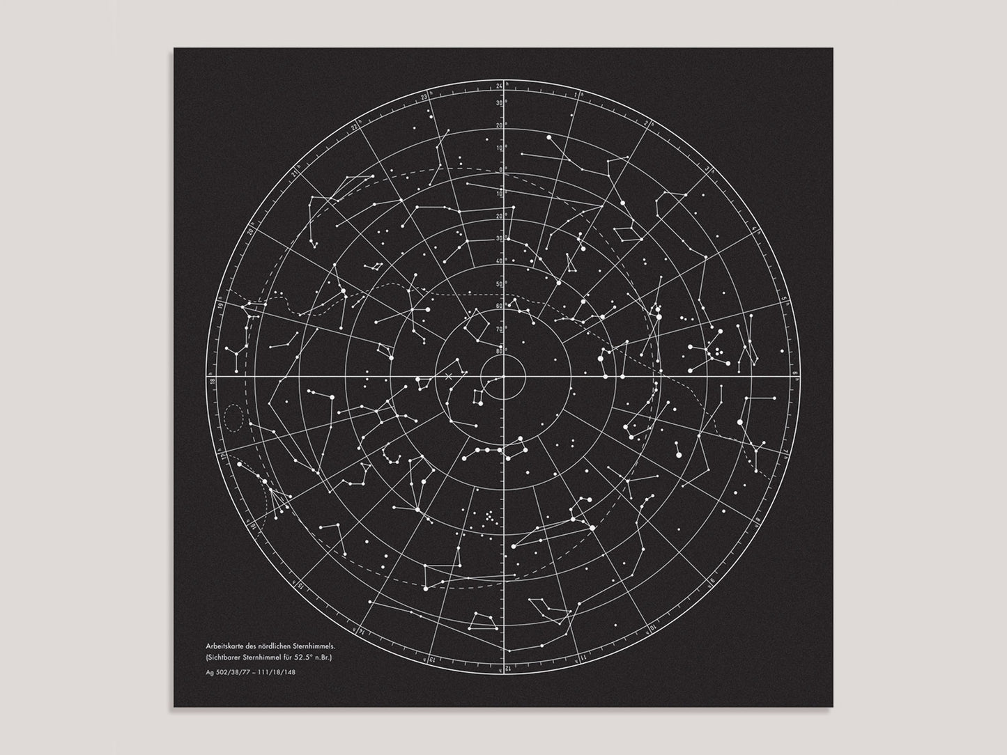 Letterpress Star Charts