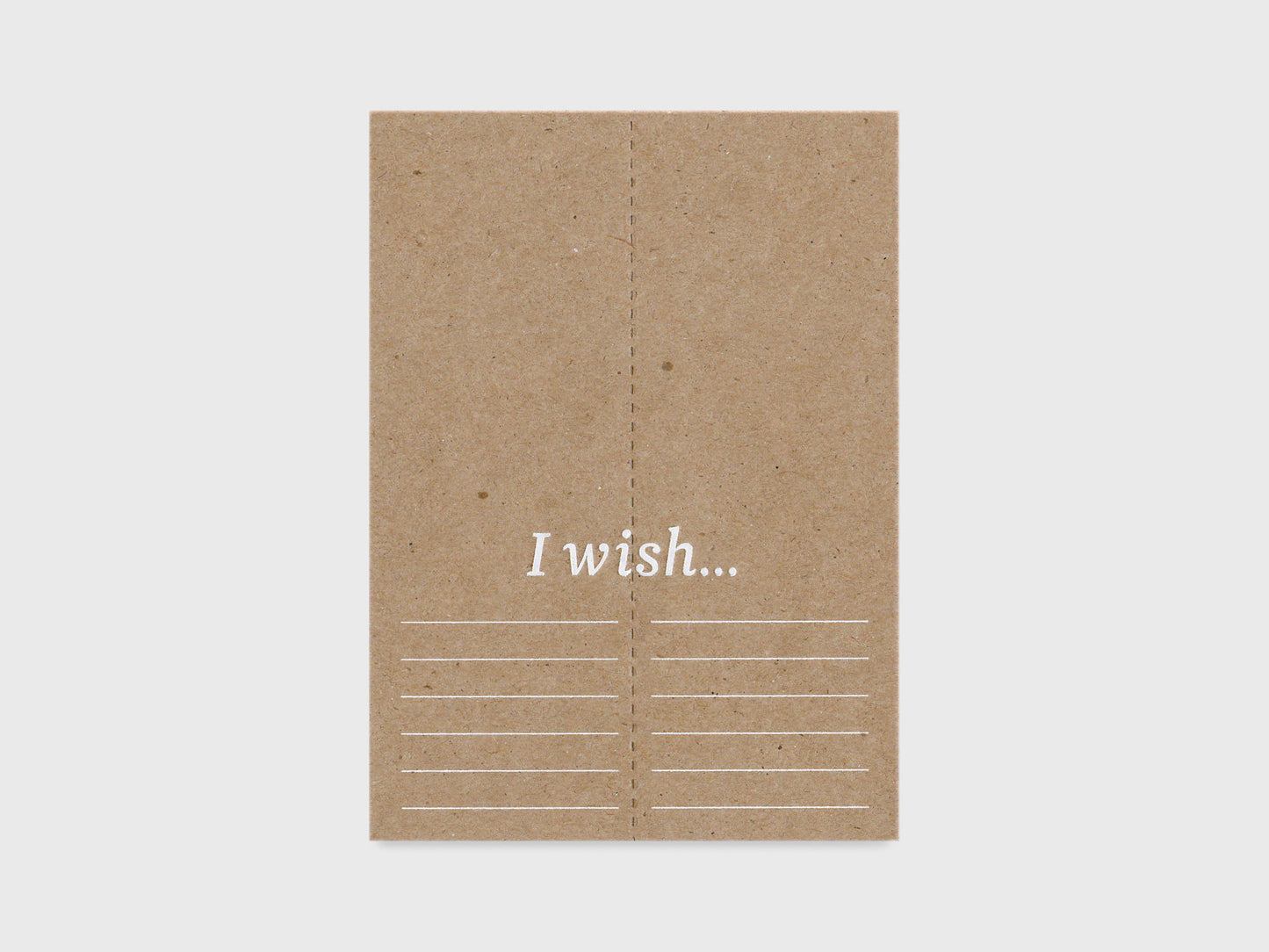 Wishbone Card