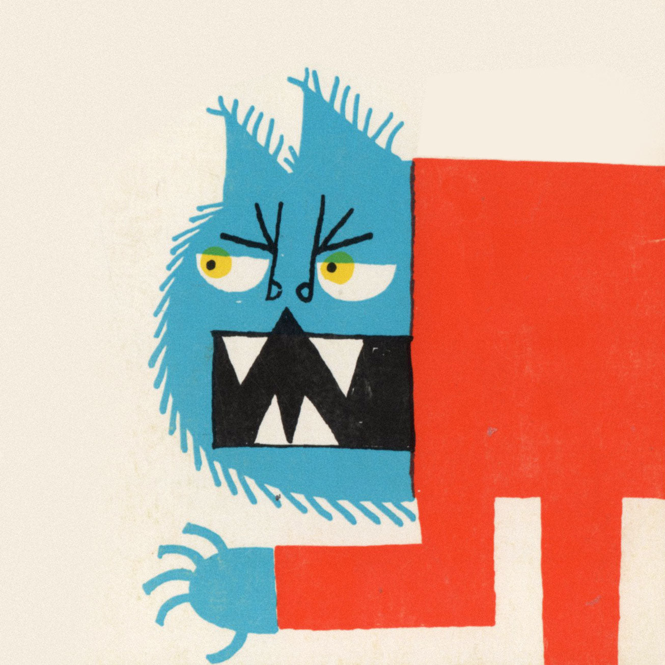 Ed Emberley Rabbit Ed Emberley's Little Drawing Book of Weirdos (1973) – Present & Correct