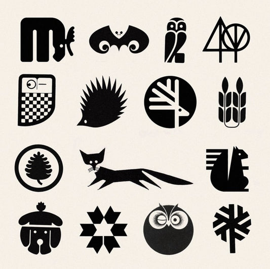 Mid Century Autumn Logos.