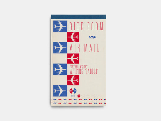 Rite Form Air Mail Pad (1960s)