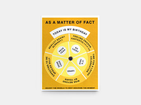 Birthday Spinner Card