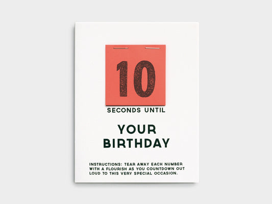 Birthday Countdown Card