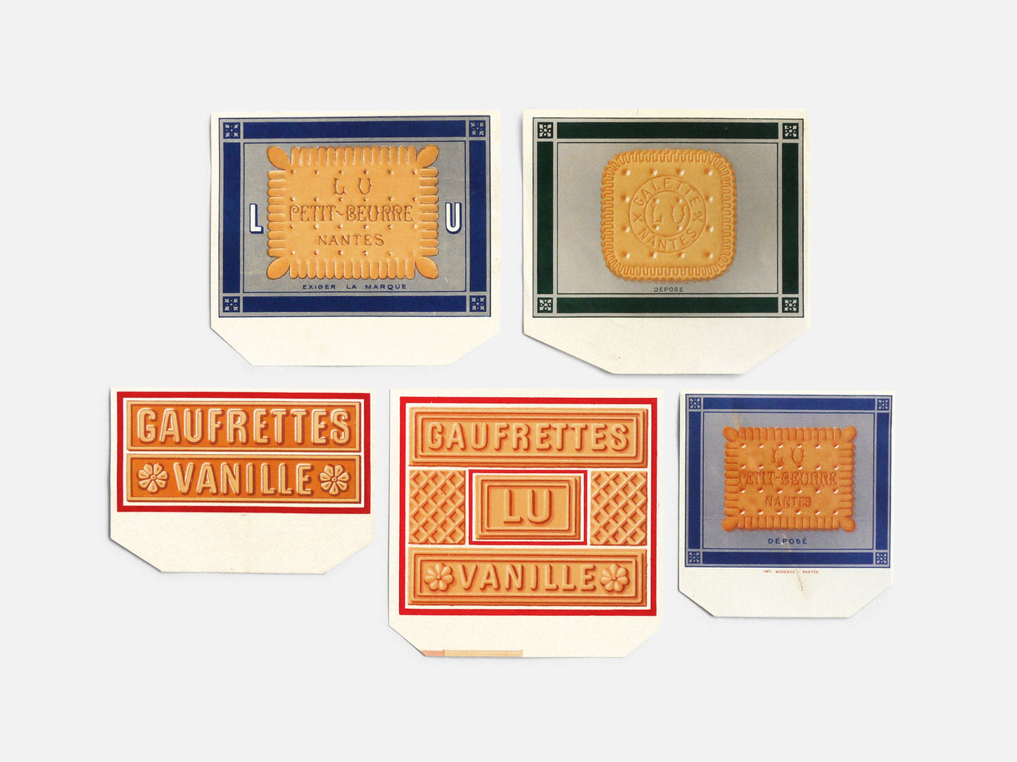 French Biscuit Labels (1950s)