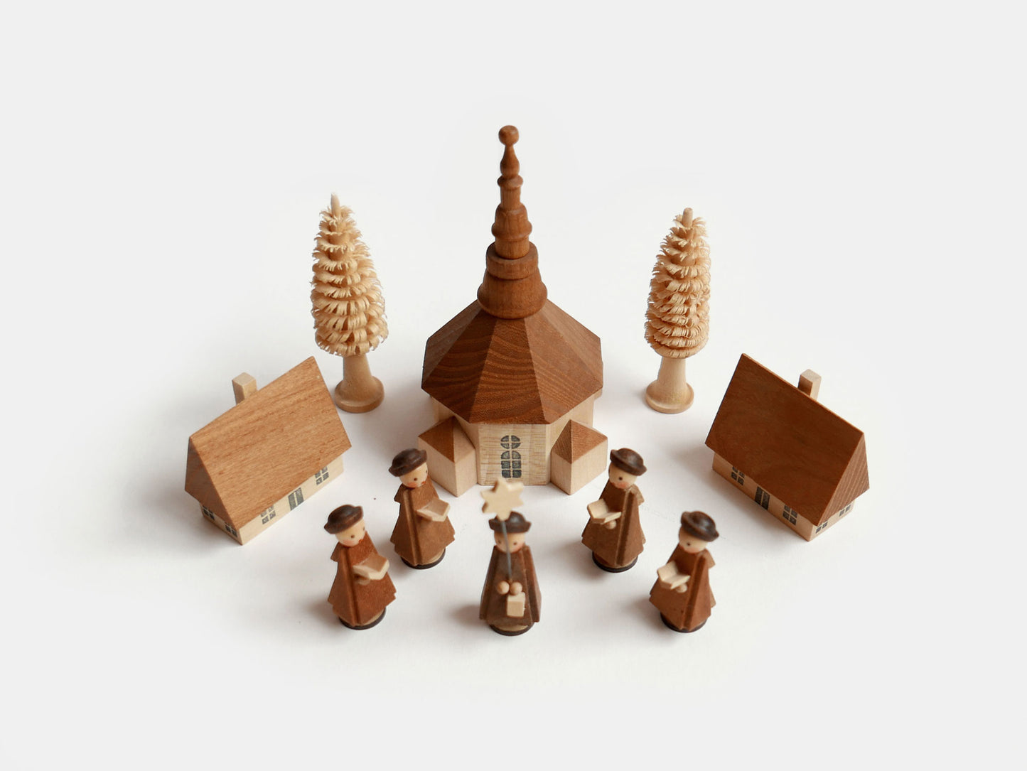 Mid Century Village Carol Set