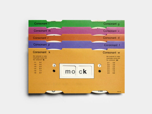 Consonant Wheels (1971)