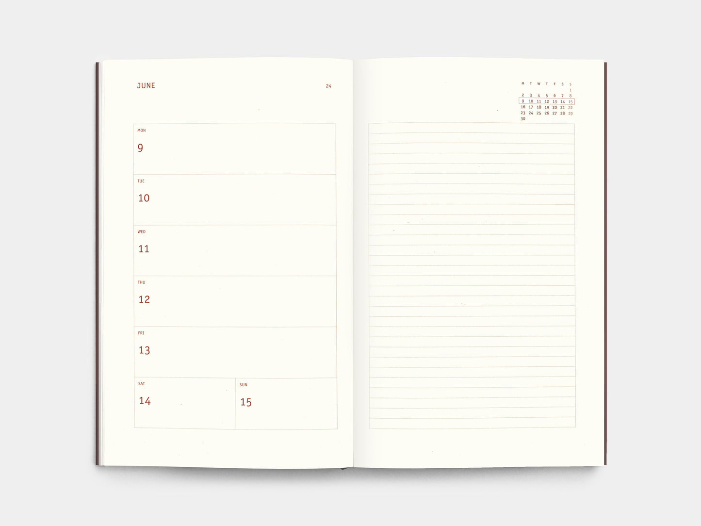 Copper Planner 2026