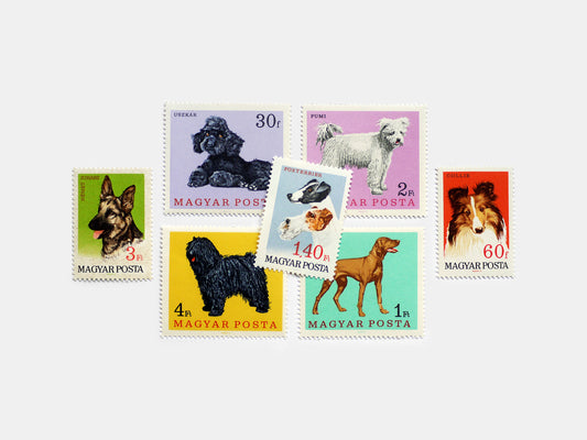 Hungary Dog Stamps (1967)