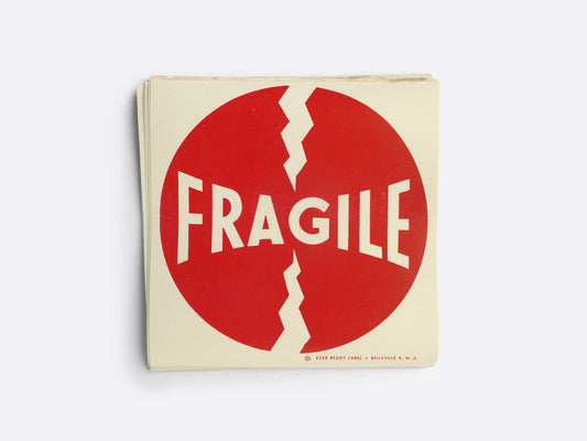 Fragile Label (1950s)