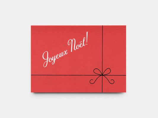 Joyeux Noel Bow