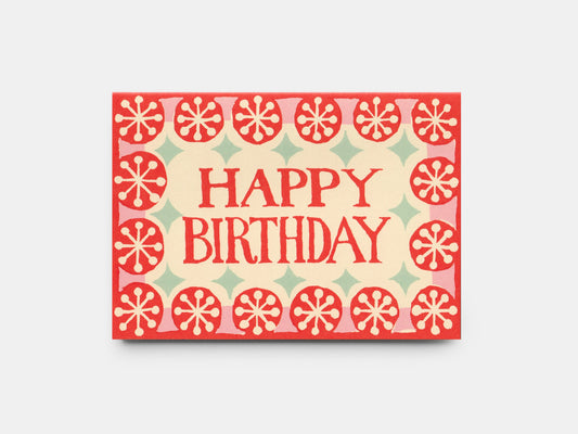Asterisk Birthday Card