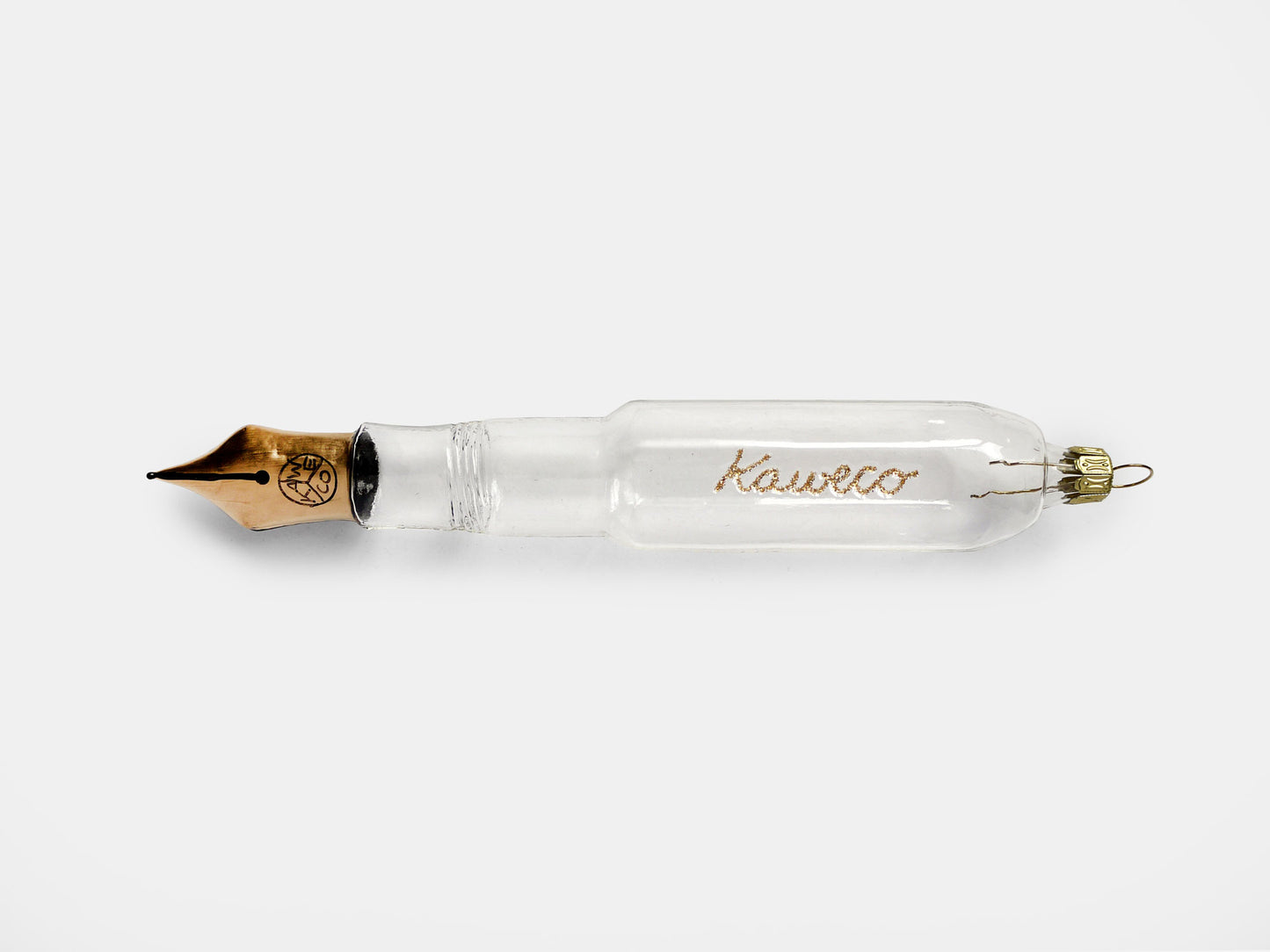 Glass Fountain Pen Ornament