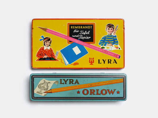 Lyra Pencil Tins (1960S)