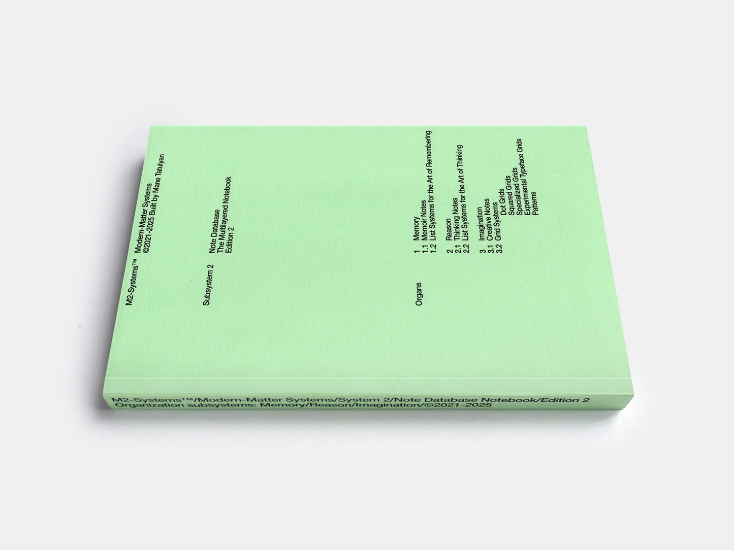 M2 Database Notebook Edition 2