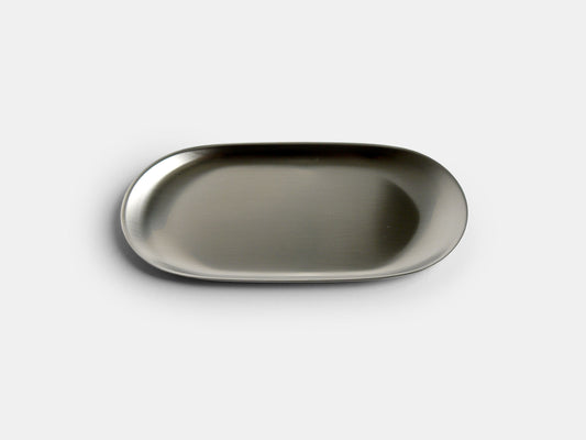 Uni Brushed Steel Tray