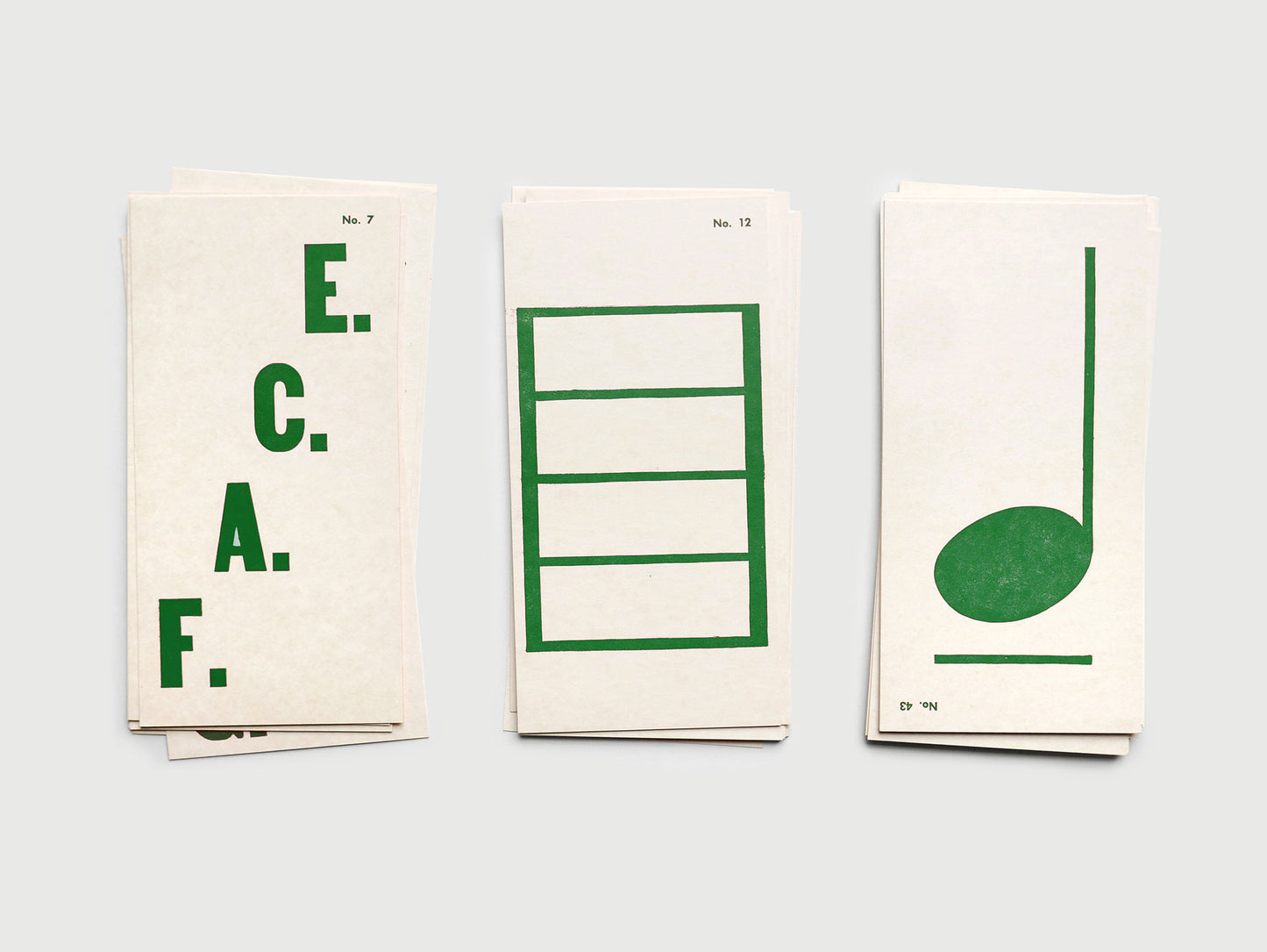 Music Flash Cards (x6)