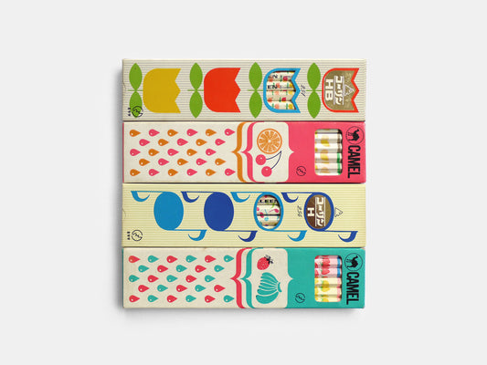 Japanese Patterned Pencils (1970s/80s)