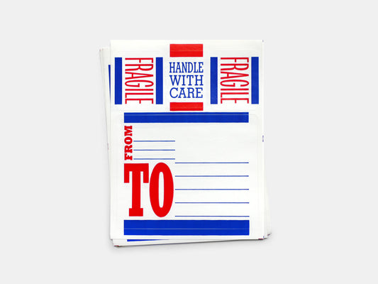 Parcel Post Labels (1970s)