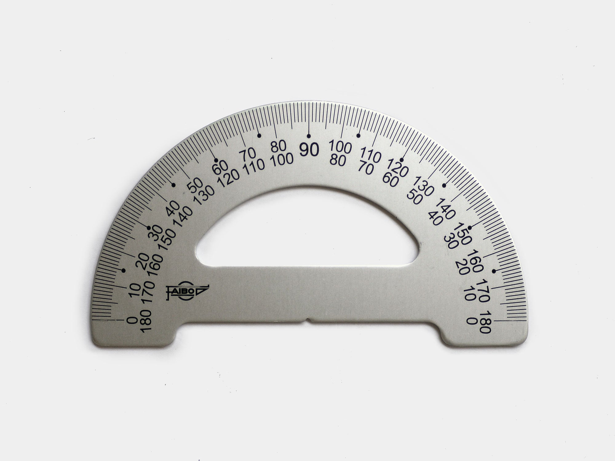 Aluminium Protractor – Present & Correct