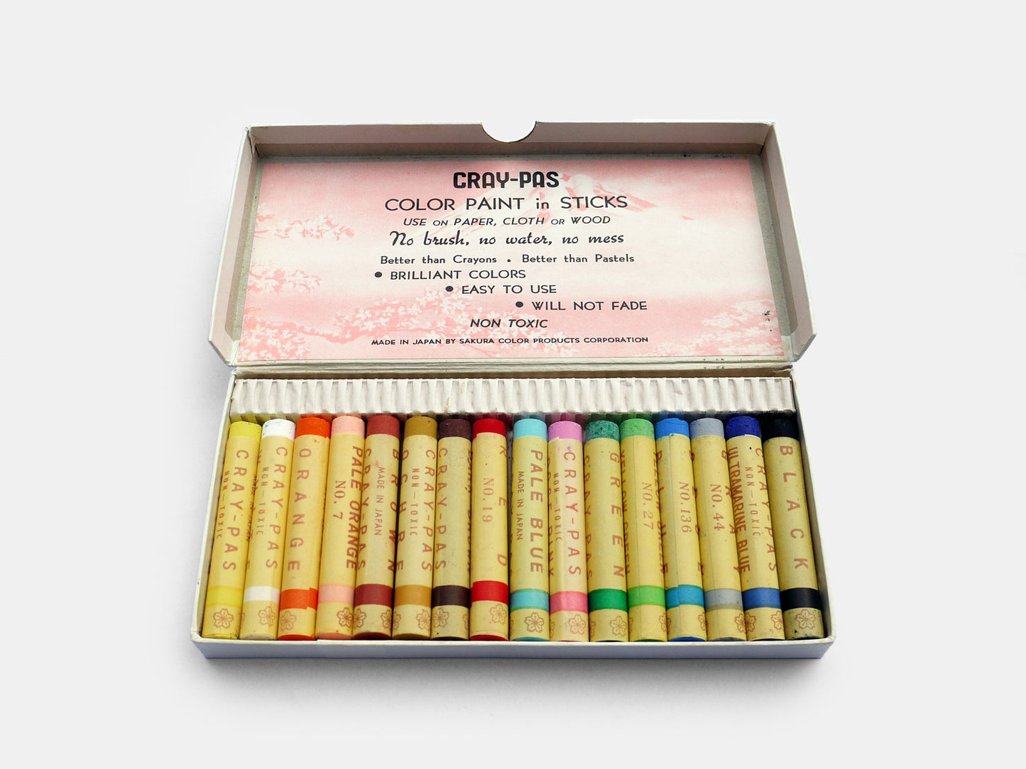 Cray Pas Sakura Oil Sticks (1970s)