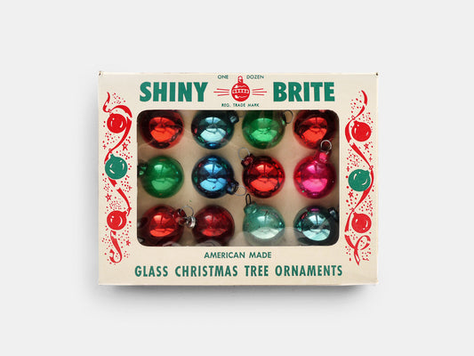 Shiny Brite Bauble Set (1960s)